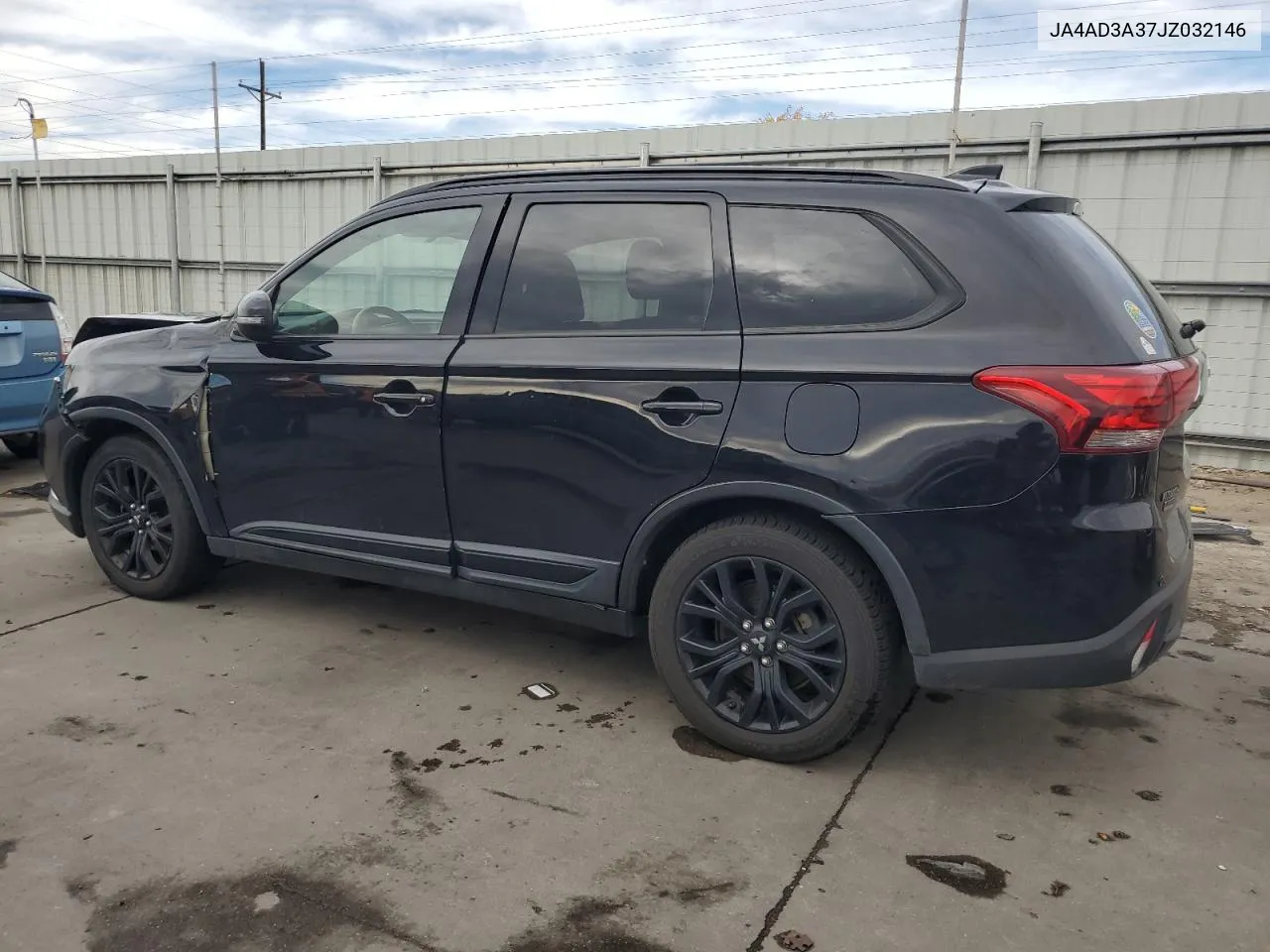 2018 Mitsubishi Outlander Se VIN: JA4AD3A37JZ032146 Lot: 77593064