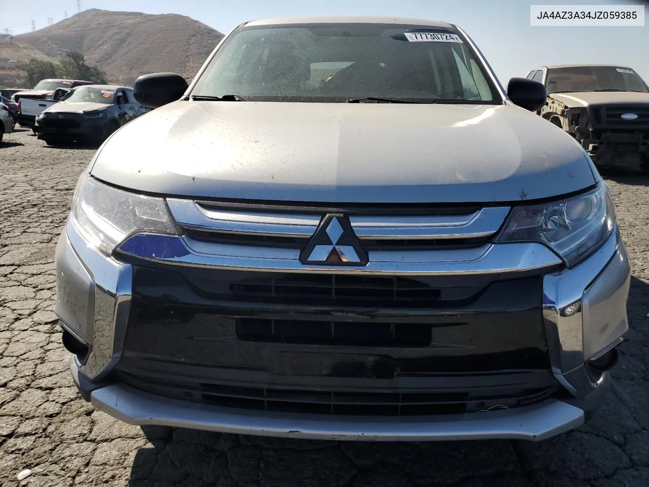 2018 Mitsubishi Outlander Se VIN: JA4AZ3A34JZ059385 Lot: 77730724