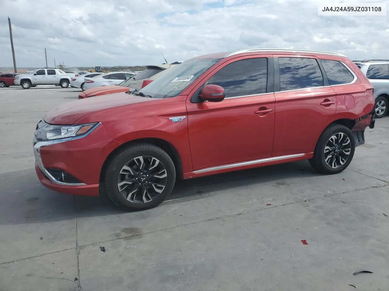 2018 Mitsubishi Outlander Se VIN: JA4J24A59JZ031108 Lot: 78000084