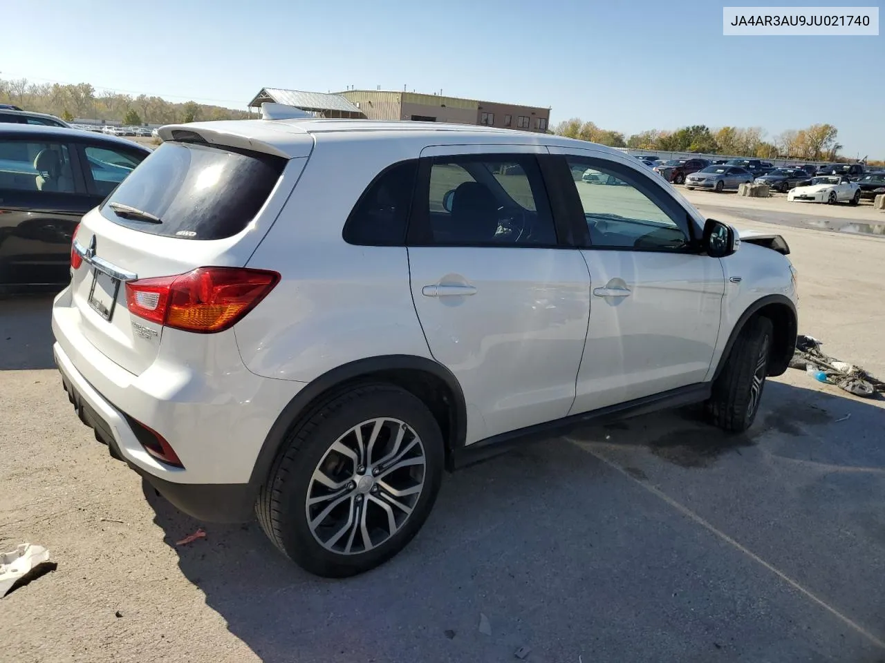 2018 Mitsubishi Outlander Sport Es VIN: JA4AR3AU9JU021740 Lot: 78041294