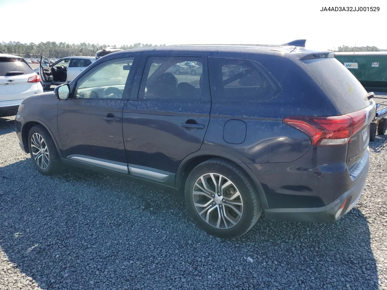 2018 Mitsubishi Outlander Se VIN: JA4AD3A32JJ001529 Lot: 78093864