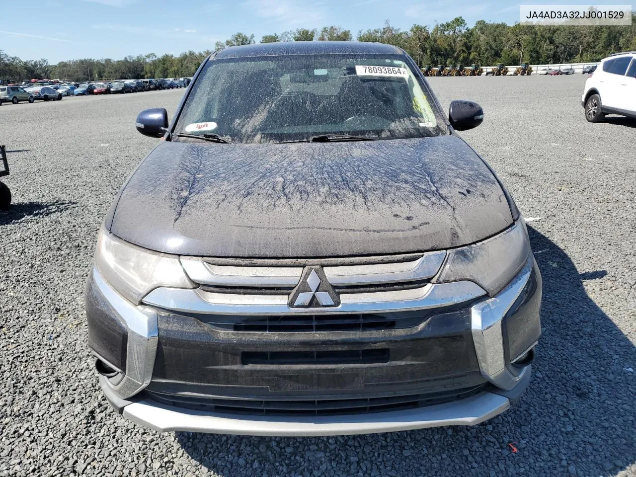 2018 Mitsubishi Outlander Se VIN: JA4AD3A32JJ001529 Lot: 78093864