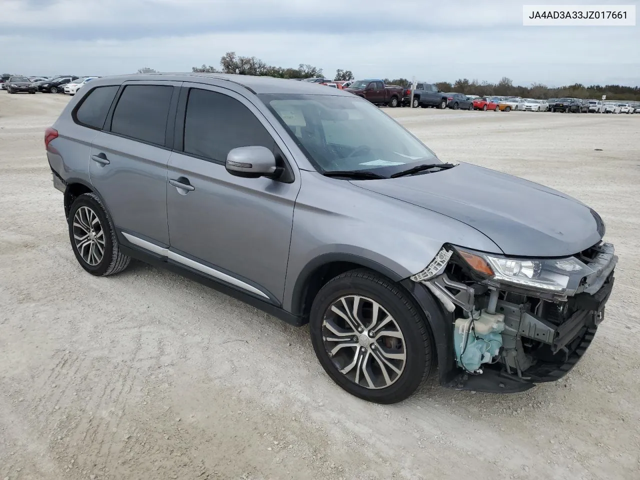 2018 Mitsubishi Outlander Se VIN: JA4AD3A33JZ017661 Lot: 78244964