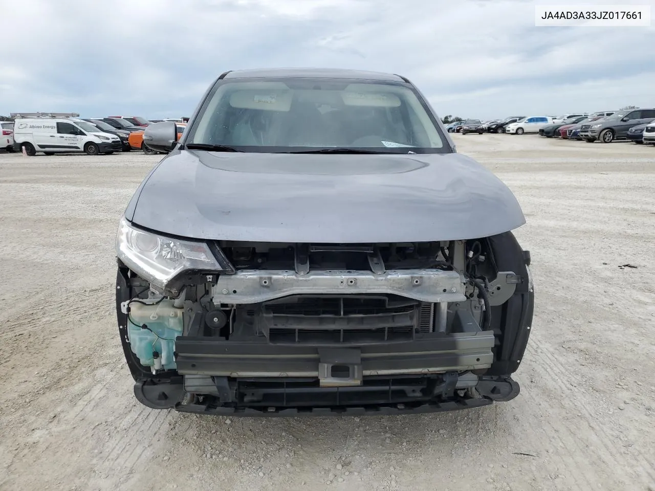 2018 Mitsubishi Outlander Se VIN: JA4AD3A33JZ017661 Lot: 78244964