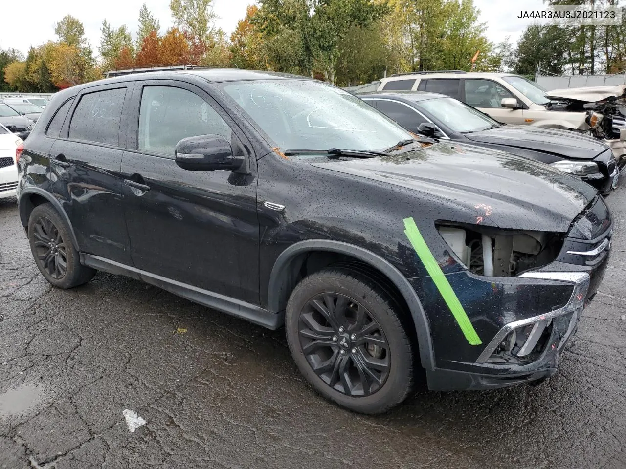 2018 Mitsubishi Outlander Sport Es VIN: JA4AR3AU3JZ021123 Lot: 78264184