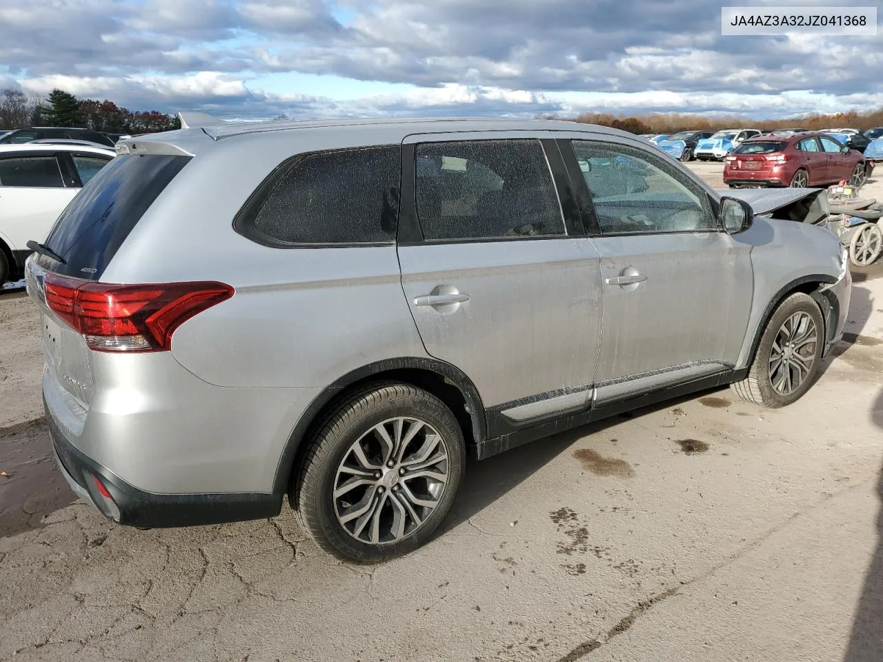 2018 Mitsubishi Outlander Se VIN: JA4AZ3A32JZ041368 Lot: 78455894