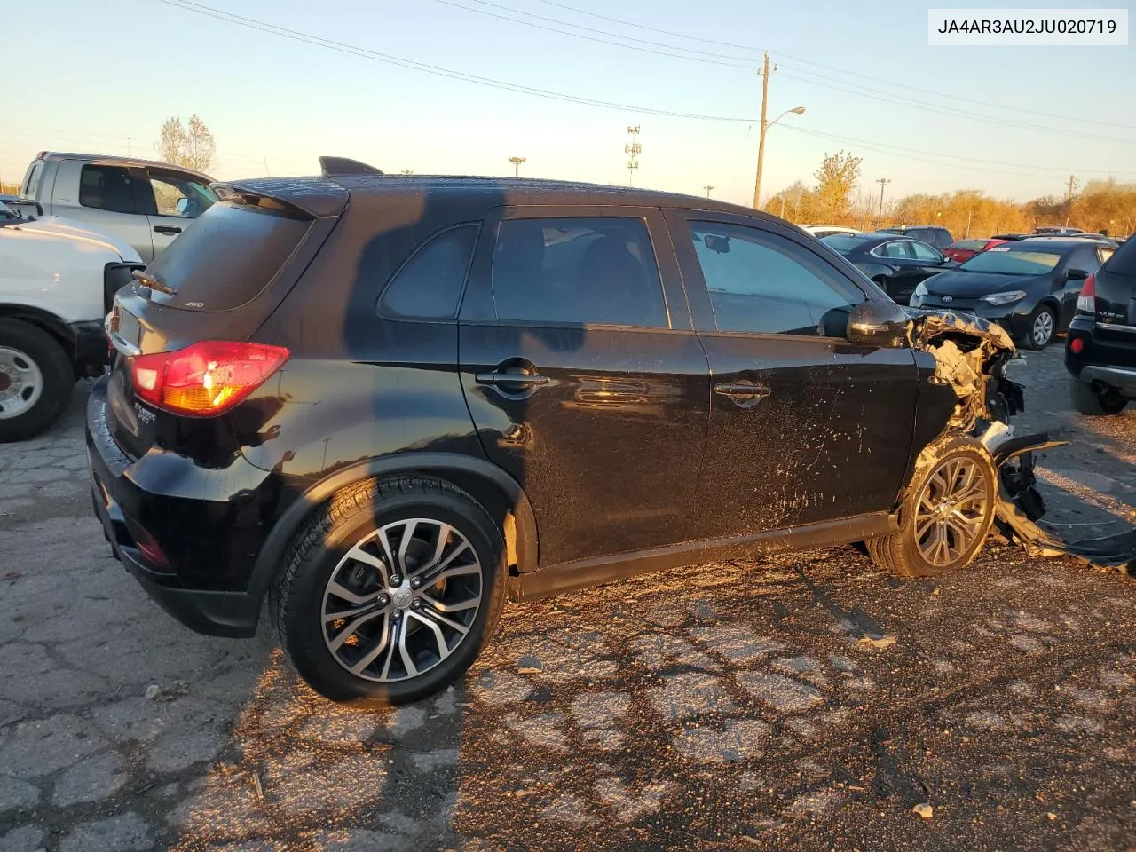 2018 Mitsubishi Outlander Sport Es VIN: JA4AR3AU2JU020719 Lot: 78873424