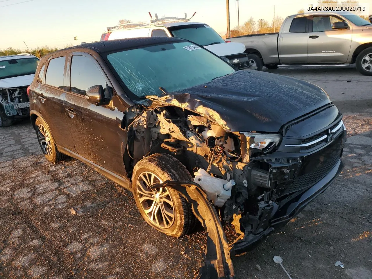 2018 Mitsubishi Outlander Sport Es VIN: JA4AR3AU2JU020719 Lot: 78873424