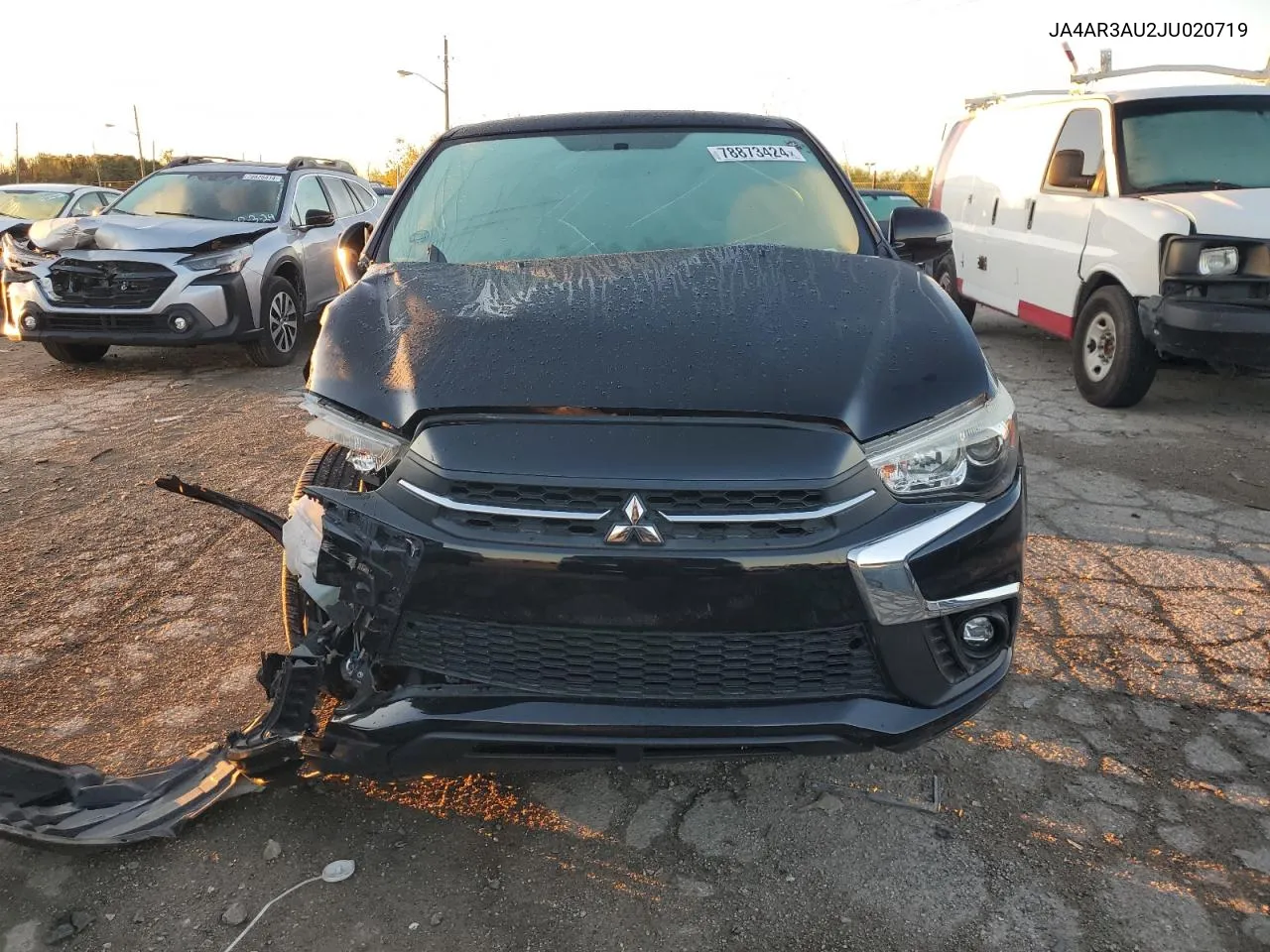 2018 Mitsubishi Outlander Sport Es VIN: JA4AR3AU2JU020719 Lot: 78873424