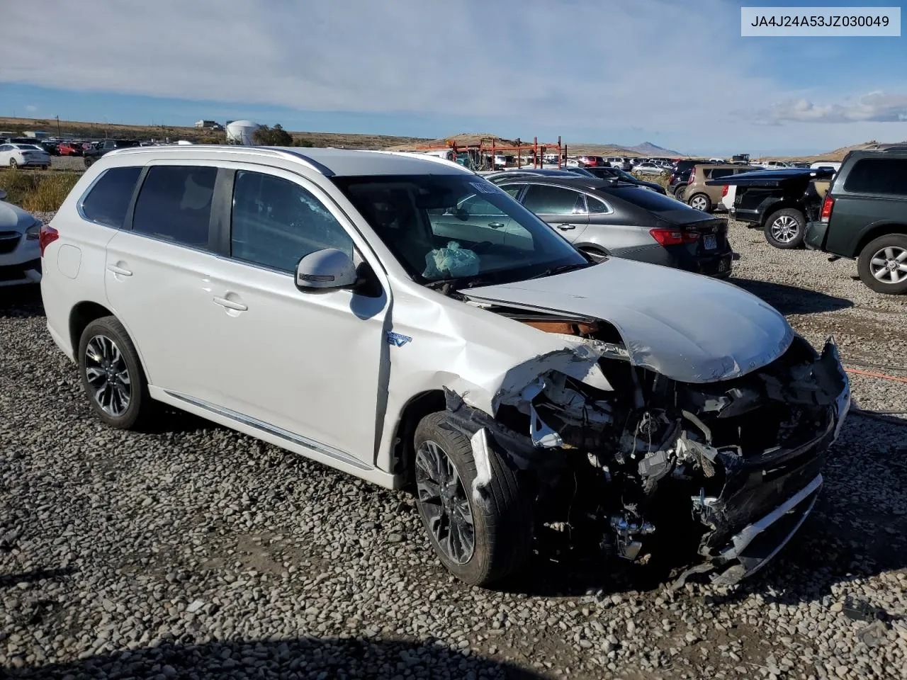 2018 Mitsubishi Outlander Se VIN: JA4J24A53JZ030049 Lot: 78901794