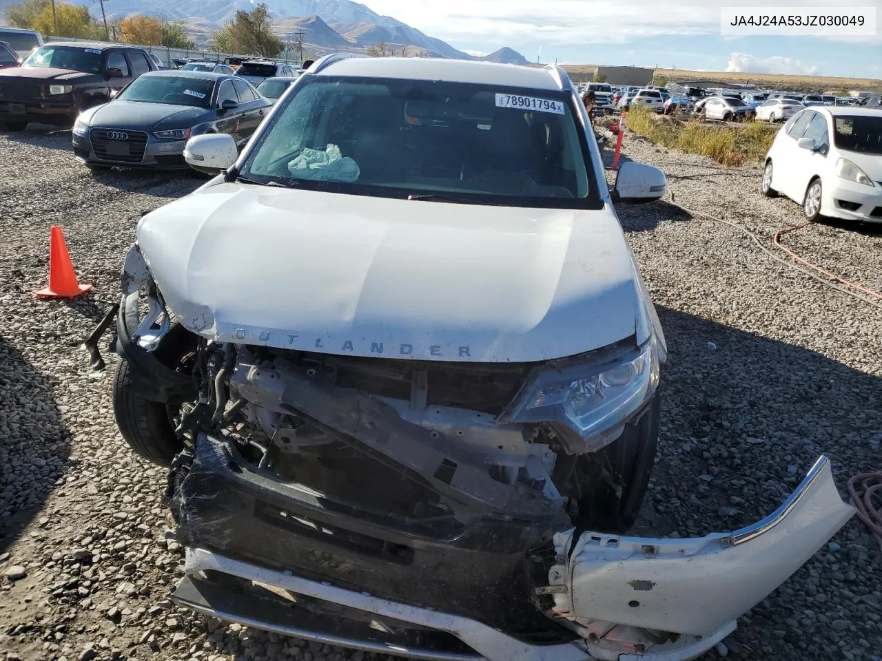 2018 Mitsubishi Outlander Se VIN: JA4J24A53JZ030049 Lot: 78901794