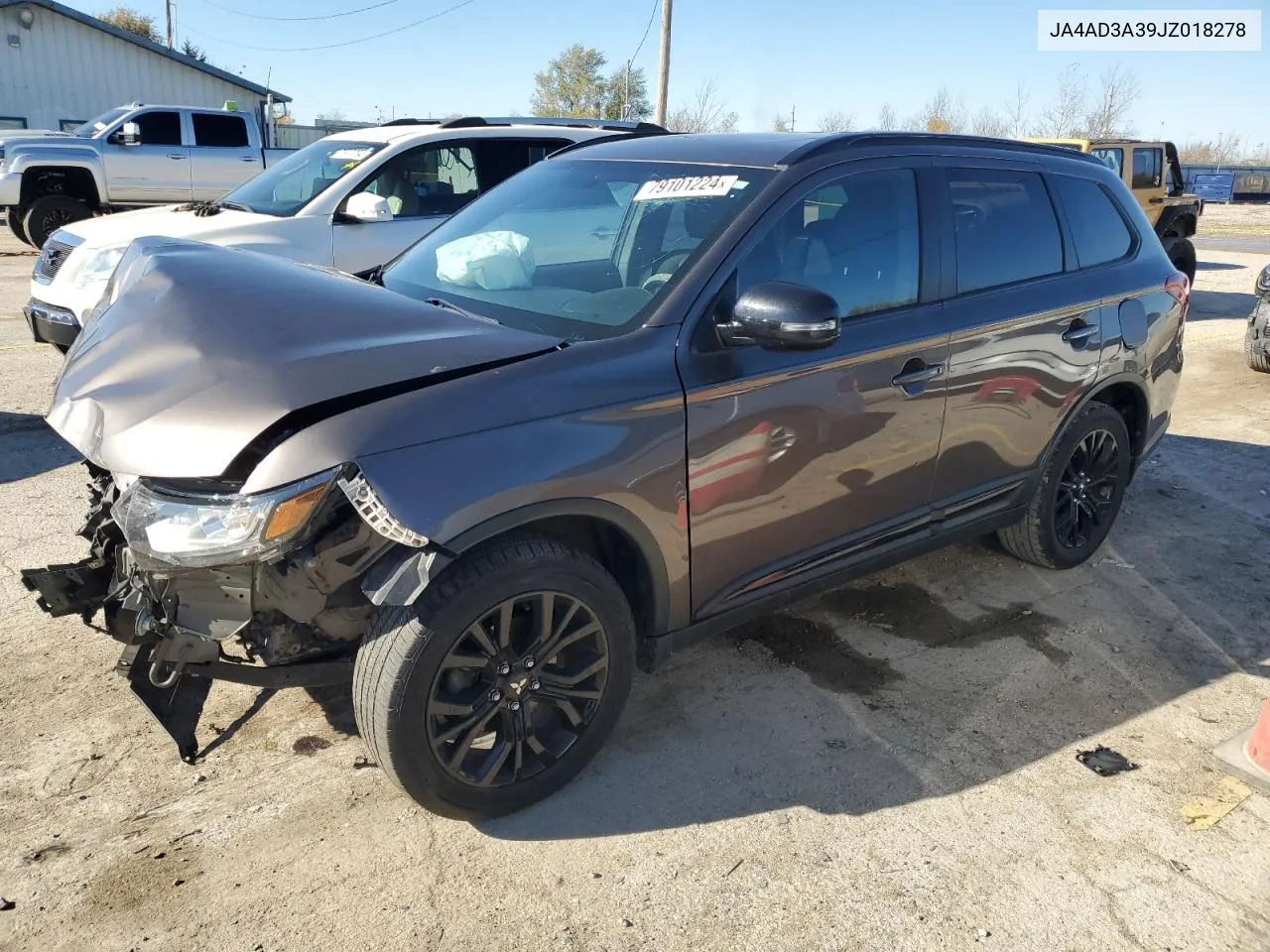 2018 Mitsubishi Outlander Se VIN: JA4AD3A39JZ018278 Lot: 79101224