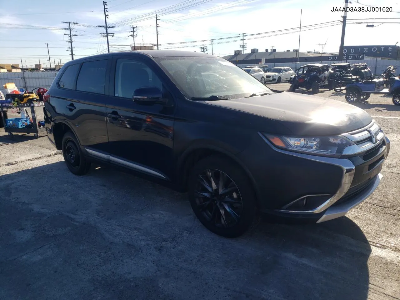 2018 Mitsubishi Outlander Se VIN: JA4AD3A38JJ001020 Lot: 79108504