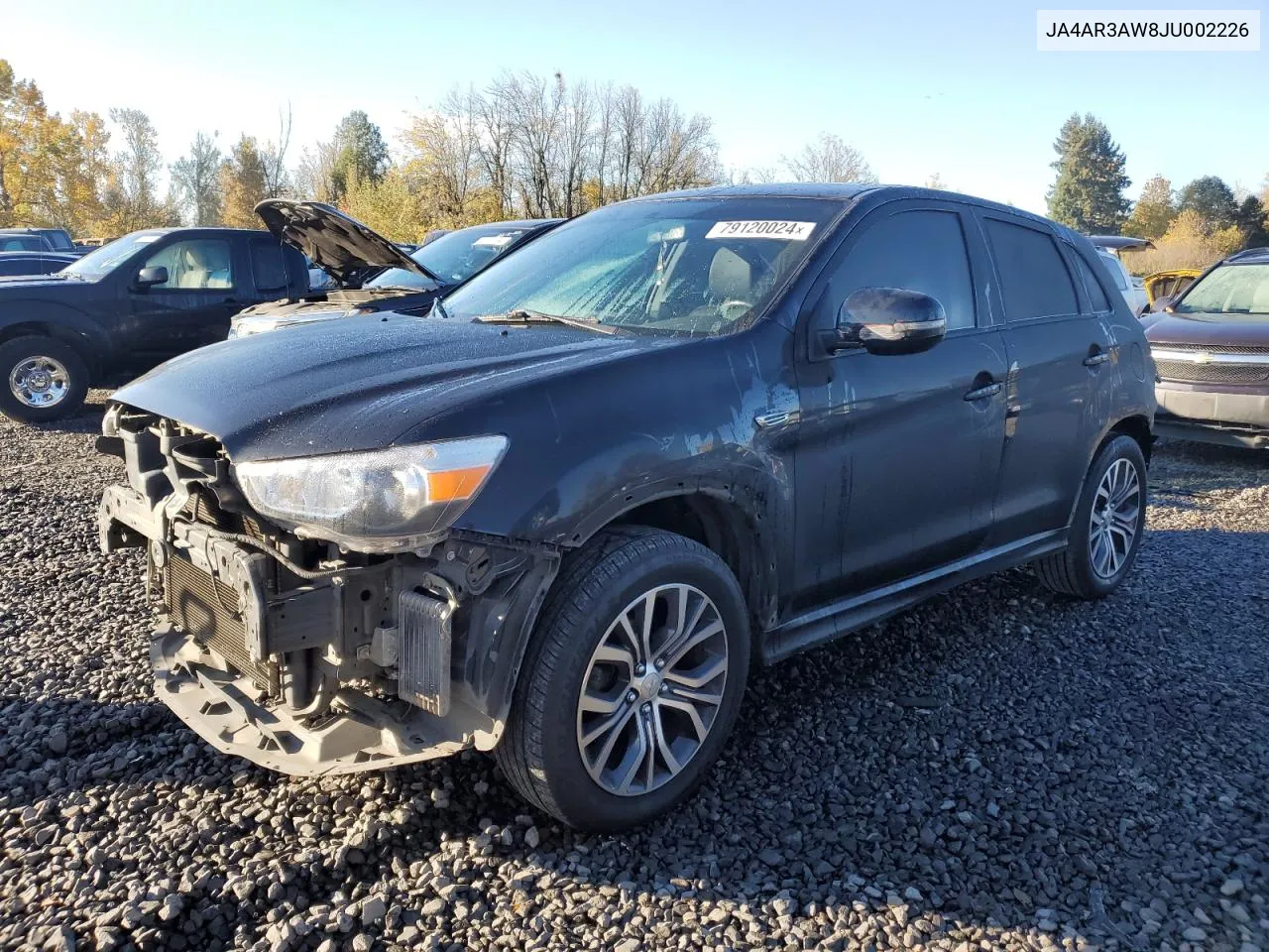 2018 Mitsubishi Outlander Sport Es VIN: JA4AR3AW8JU002226 Lot: 79120024