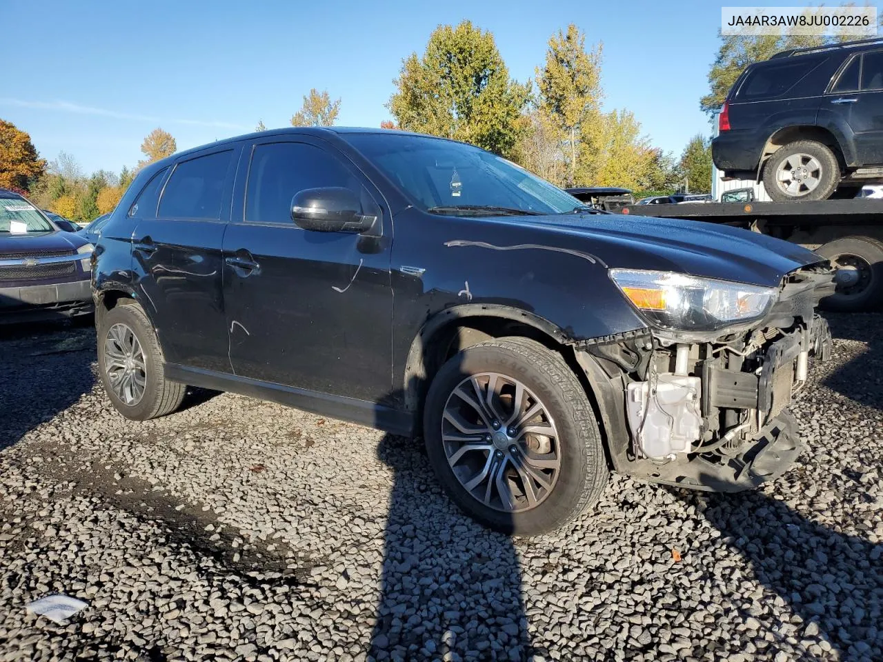 2018 Mitsubishi Outlander Sport Es VIN: JA4AR3AW8JU002226 Lot: 79120024