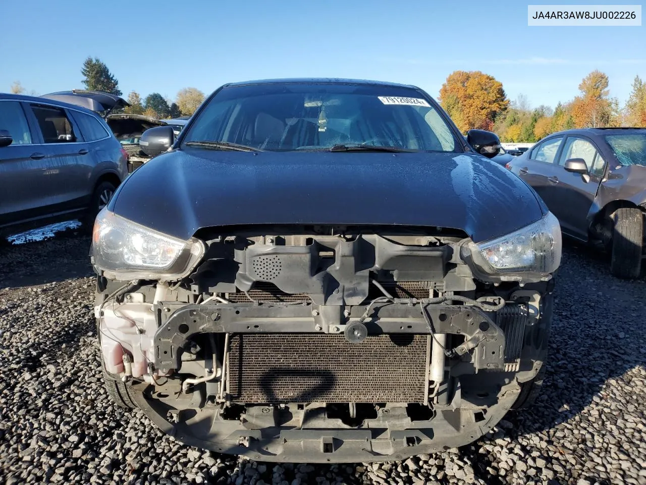 2018 Mitsubishi Outlander Sport Es VIN: JA4AR3AW8JU002226 Lot: 79120024