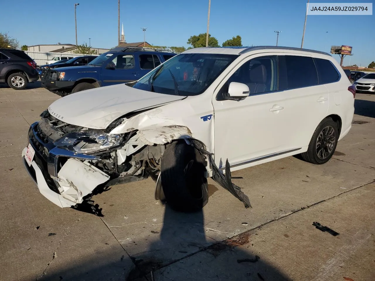 2018 Mitsubishi Outlander Se VIN: JA4J24A59JZ029794 Lot: 79144694