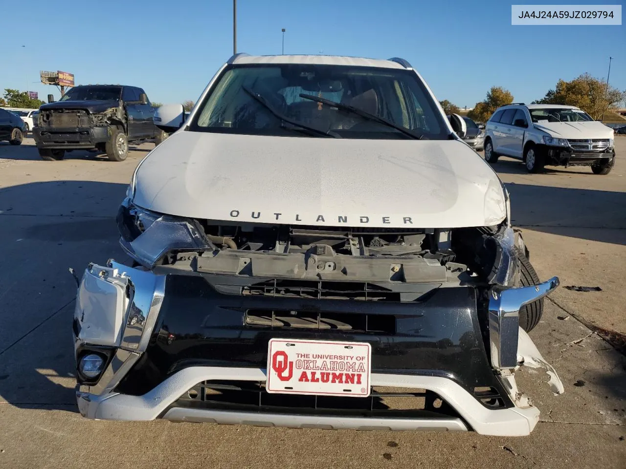 2018 Mitsubishi Outlander Se VIN: JA4J24A59JZ029794 Lot: 79144694