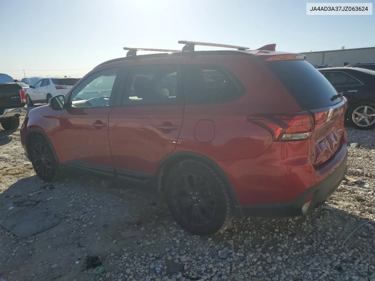 2018 Mitsubishi Outlander Se VIN: JA4AD3A37JZ063624 Lot: 79358804