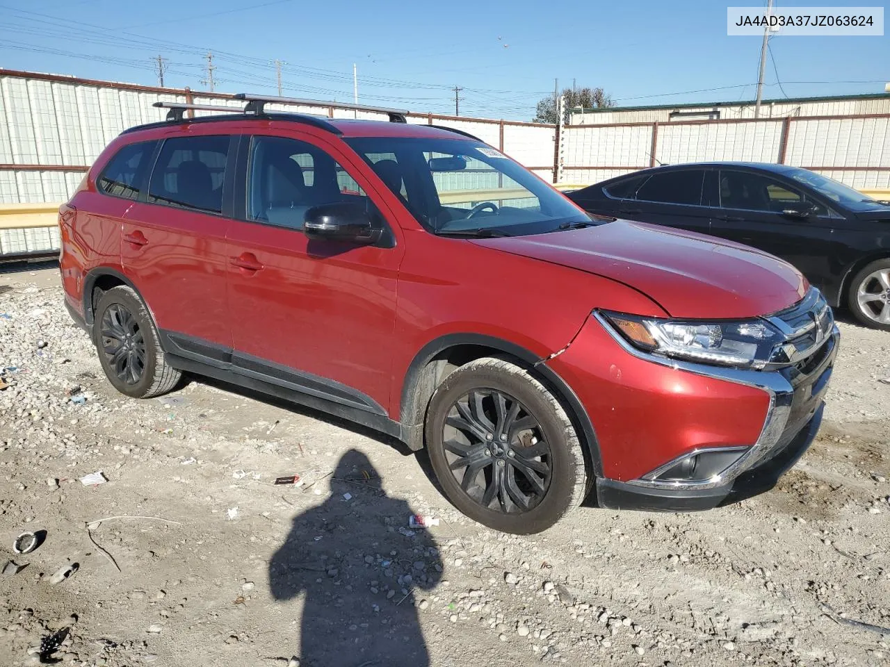 2018 Mitsubishi Outlander Se VIN: JA4AD3A37JZ063624 Lot: 79358804