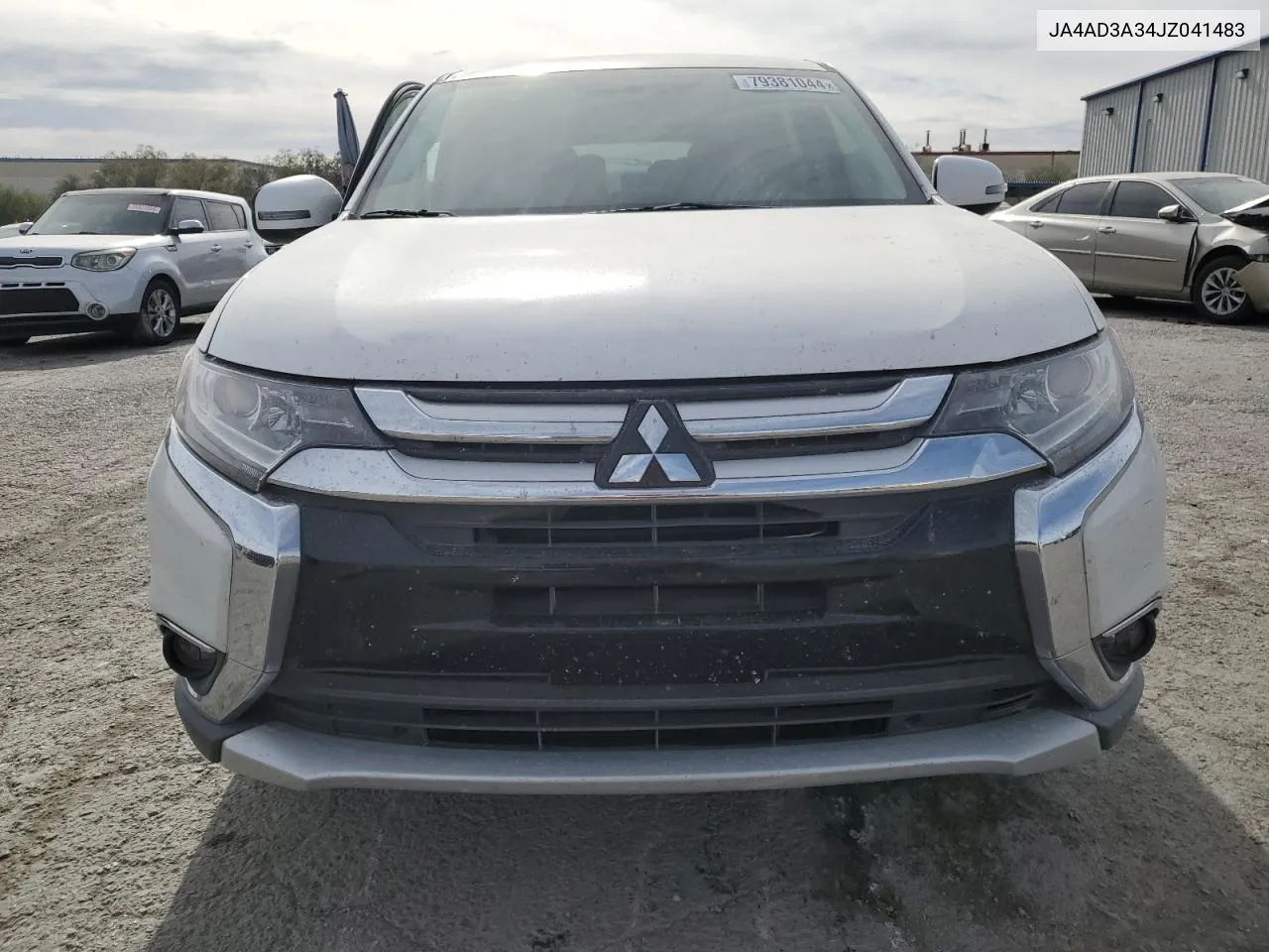 2018 Mitsubishi Outlander Se VIN: JA4AD3A34JZ041483 Lot: 79381044