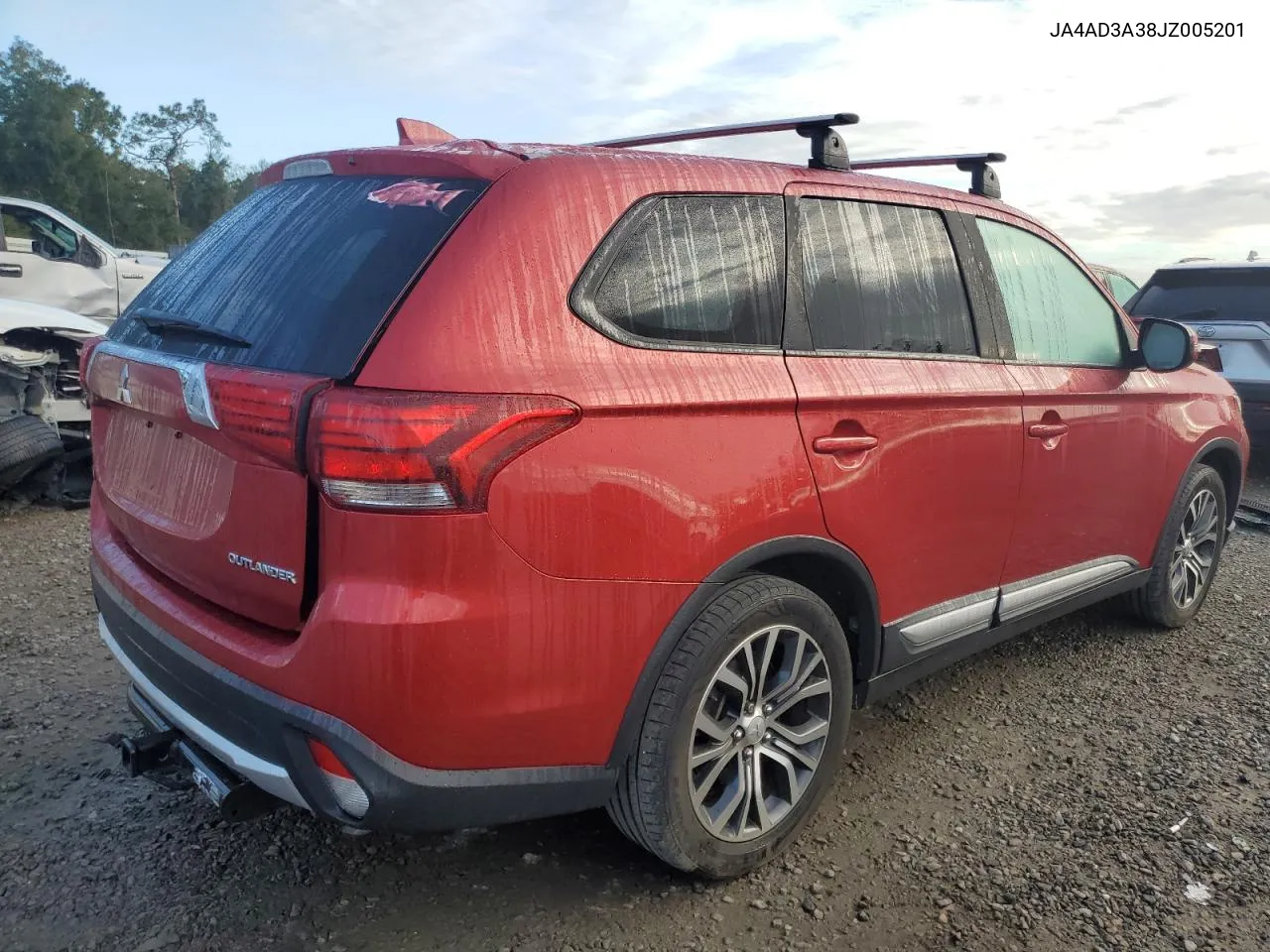 2018 Mitsubishi Outlander Se VIN: JA4AD3A38JZ005201 Lot: 79391544