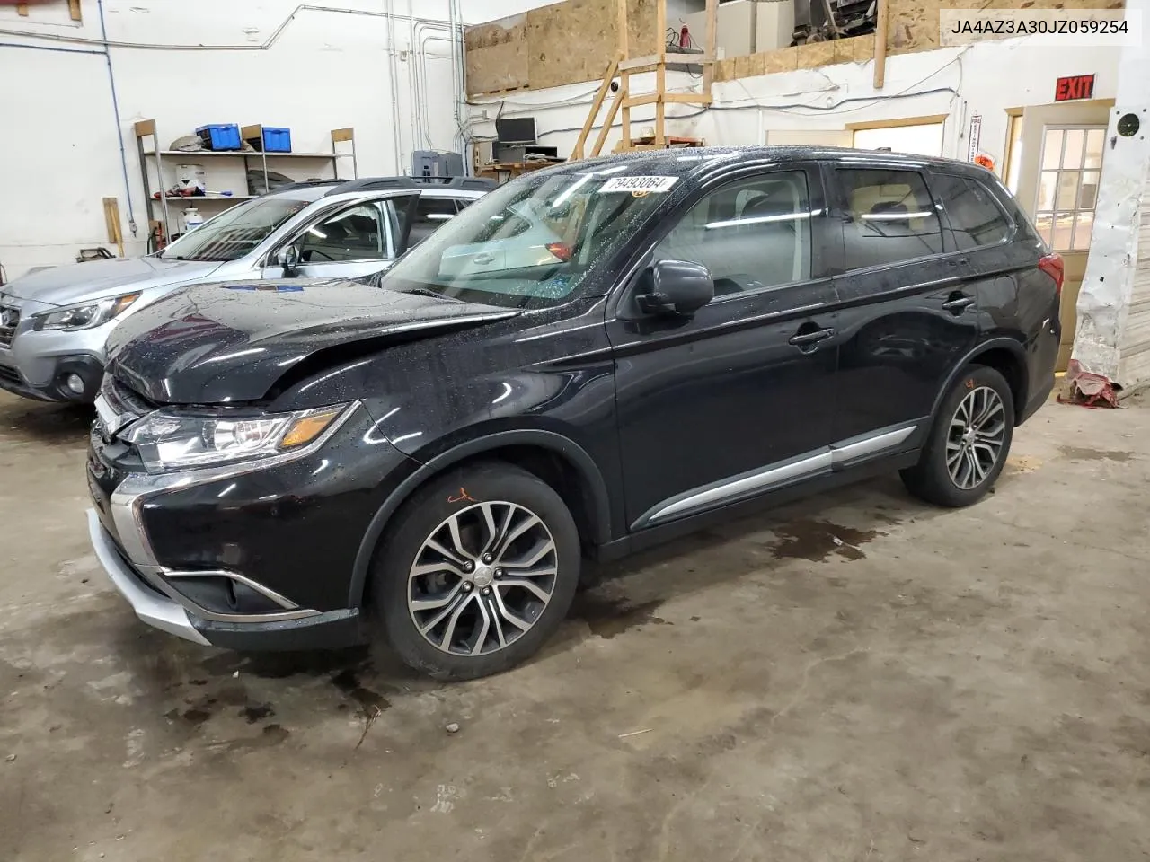 2018 Mitsubishi Outlander Se VIN: JA4AZ3A30JZ059254 Lot: 79493064