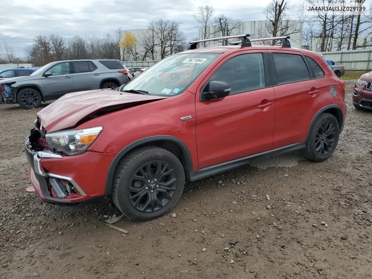 2018 Mitsubishi Outlander Sport Es VIN: JA4AR3AU3JZ029139 Lot: 79621954