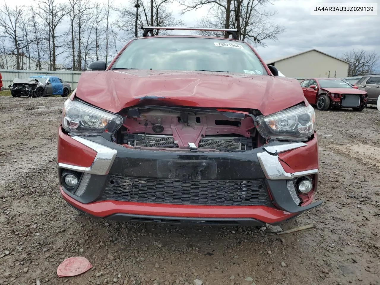 2018 Mitsubishi Outlander Sport Es VIN: JA4AR3AU3JZ029139 Lot: 79621954