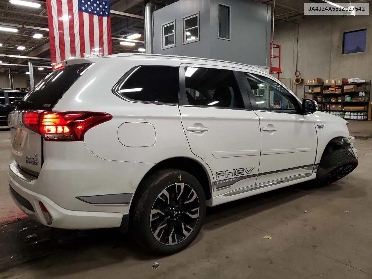 2018 Mitsubishi Outlander Se VIN: JA4J24A55JZ027542 Lot: 79796424