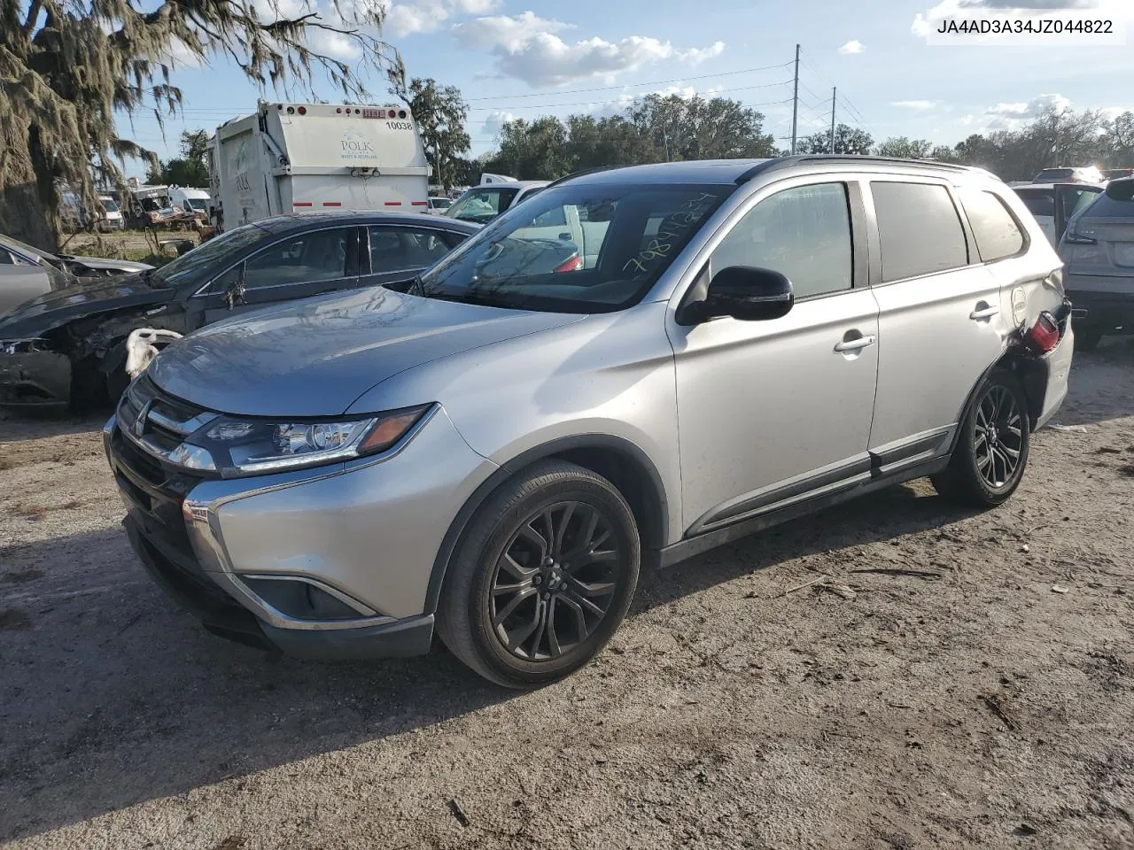 2018 Mitsubishi Outlander Se VIN: JA4AD3A34JZ044822 Lot: 79844234