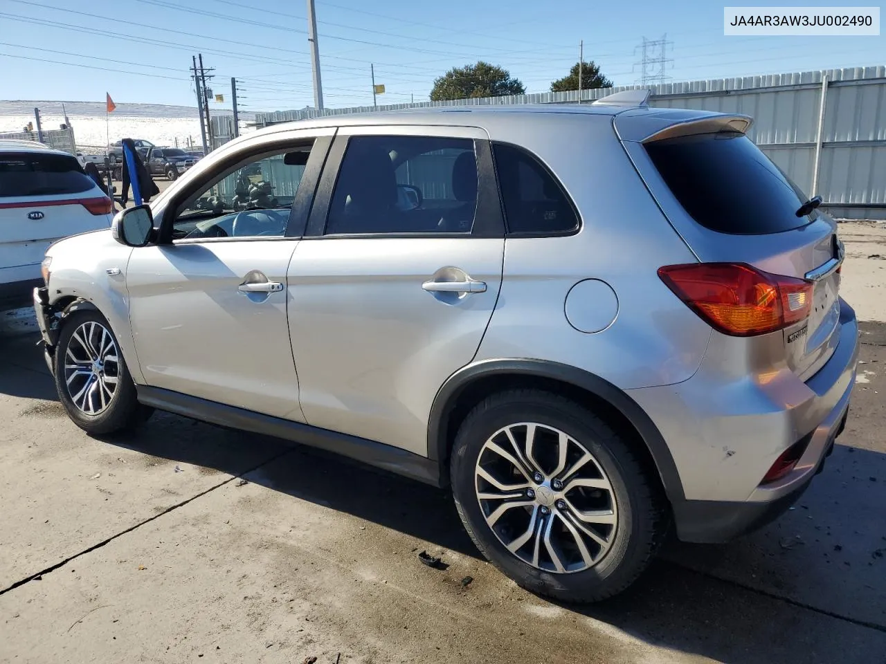 2018 Mitsubishi Outlander Sport Es VIN: JA4AR3AW3JU002490 Lot: 79885304