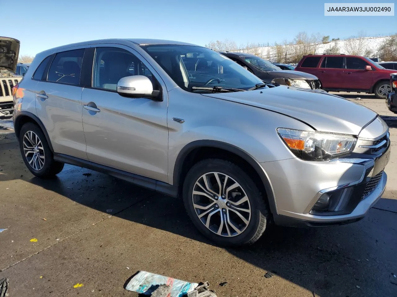 2018 Mitsubishi Outlander Sport Es VIN: JA4AR3AW3JU002490 Lot: 79885304