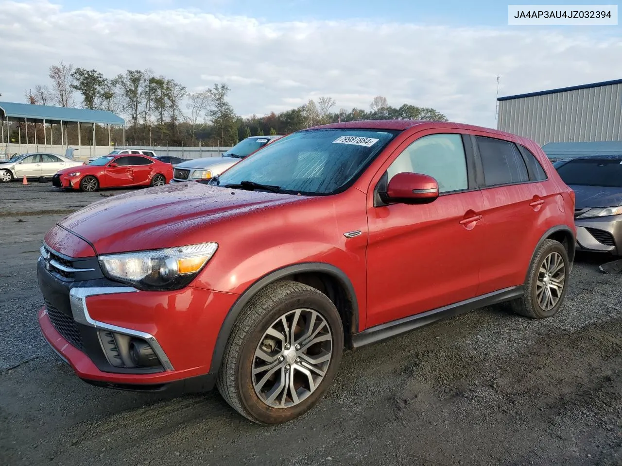 2018 Mitsubishi Outlander Sport Es VIN: JA4AP3AU4JZ032394 Lot: 79987884