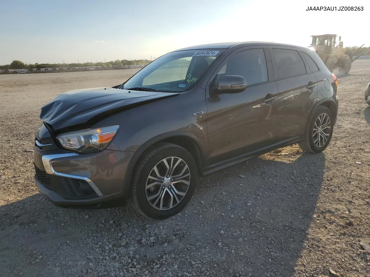 2018 Mitsubishi Outlander Sport Es VIN: JA4AP3AU1JZ008263 Lot: 80343624