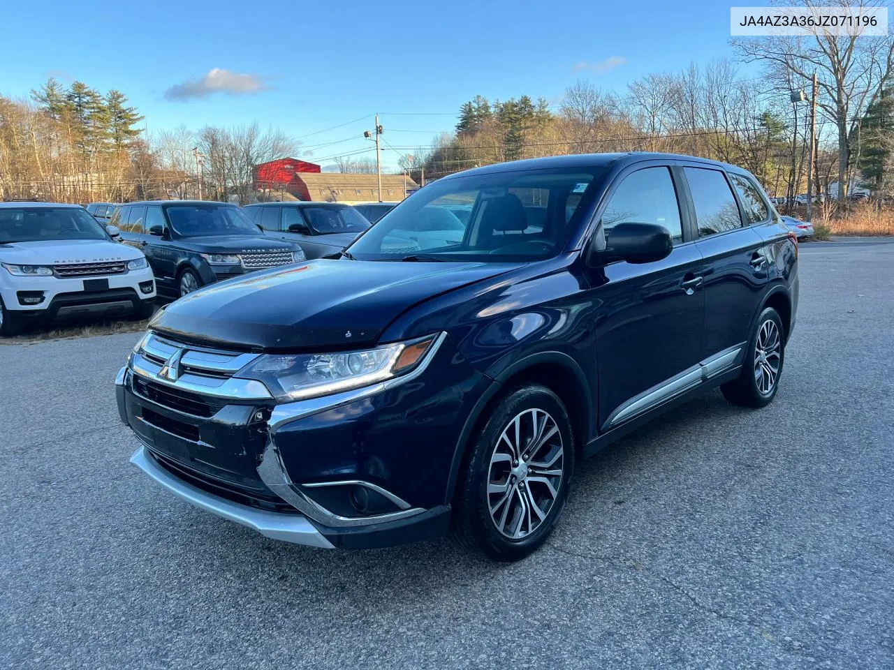 2018 Mitsubishi Outlander VIN: JA4AZ3A36JZ071196 Lot: 80937524