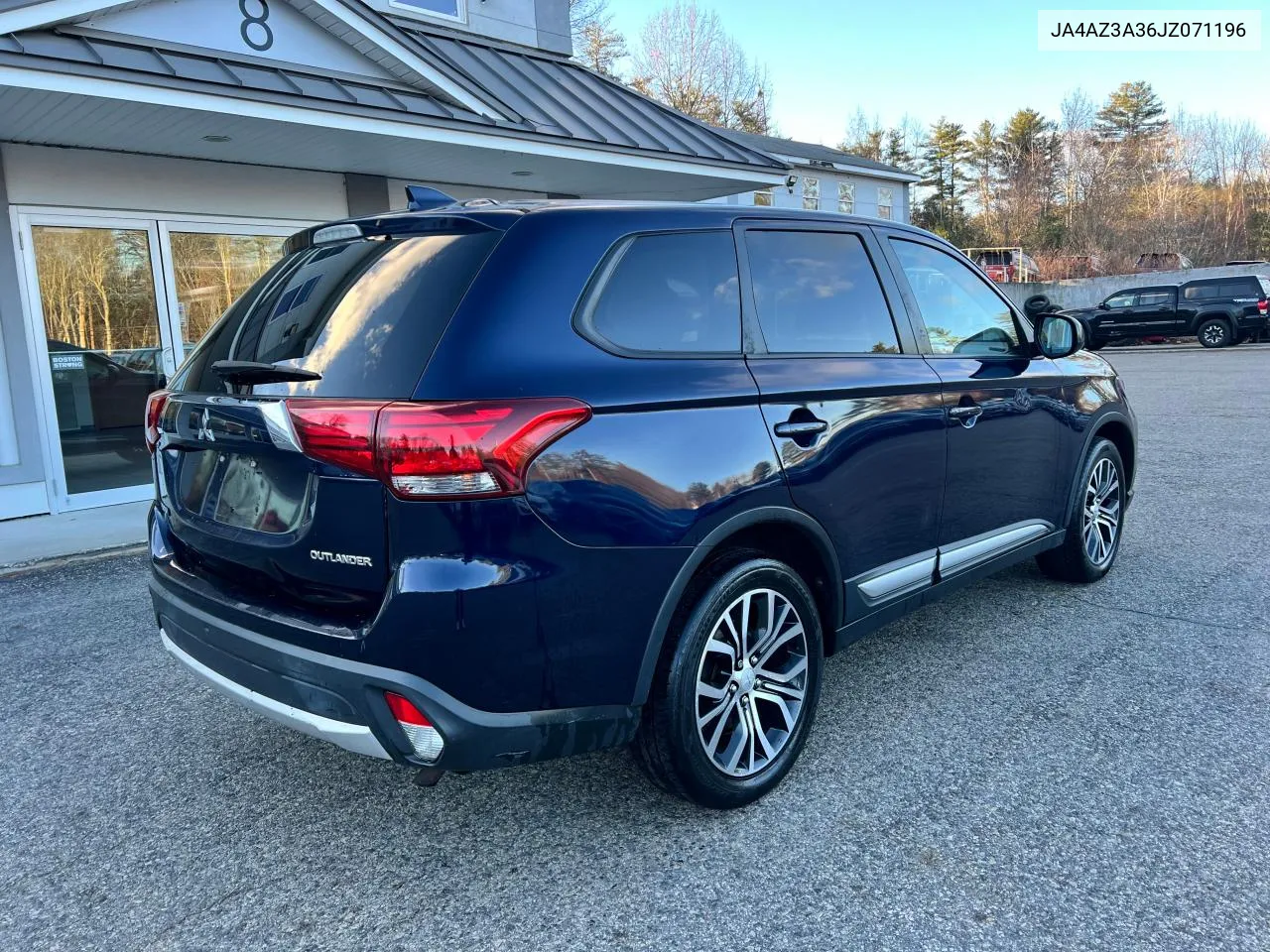 2018 Mitsubishi Outlander VIN: JA4AZ3A36JZ071196 Lot: 80937524