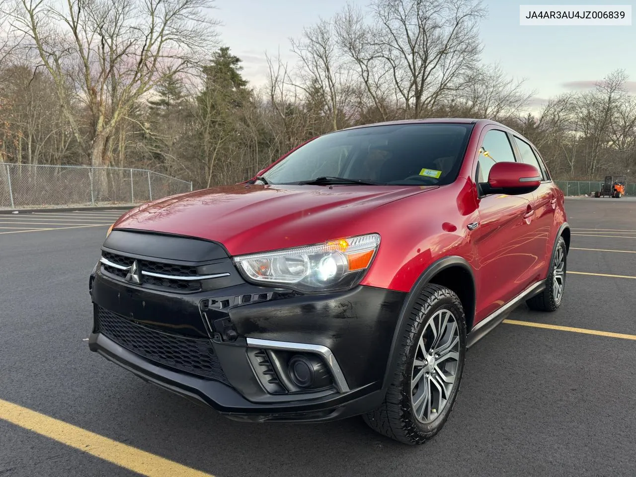 2018 Mitsubishi Outlander Sport Es VIN: JA4AR3AU4JZ006839 Lot: 81749574