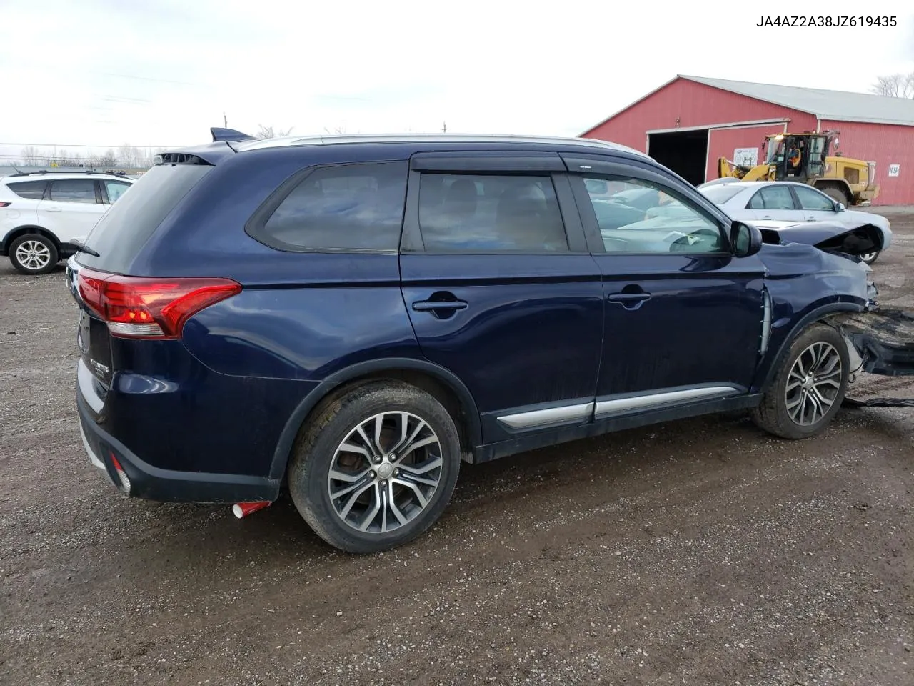 2018 Mitsubishi Outlander Es VIN: JA4AZ2A38JZ619435 Lot: 82848763