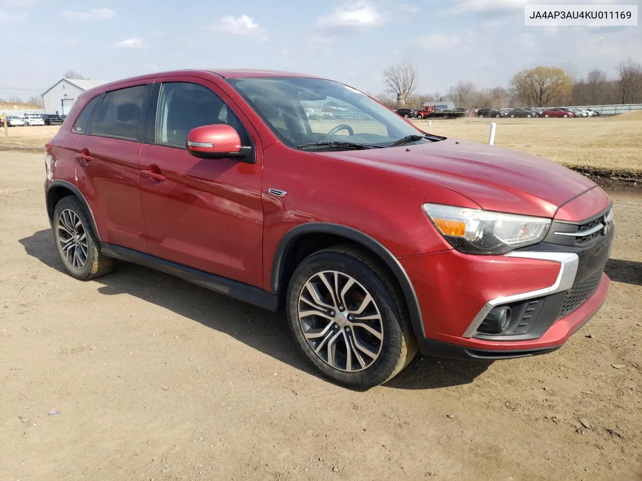 JA4AP3AU4KU011169 2019 Mitsubishi Outlander Sport Es