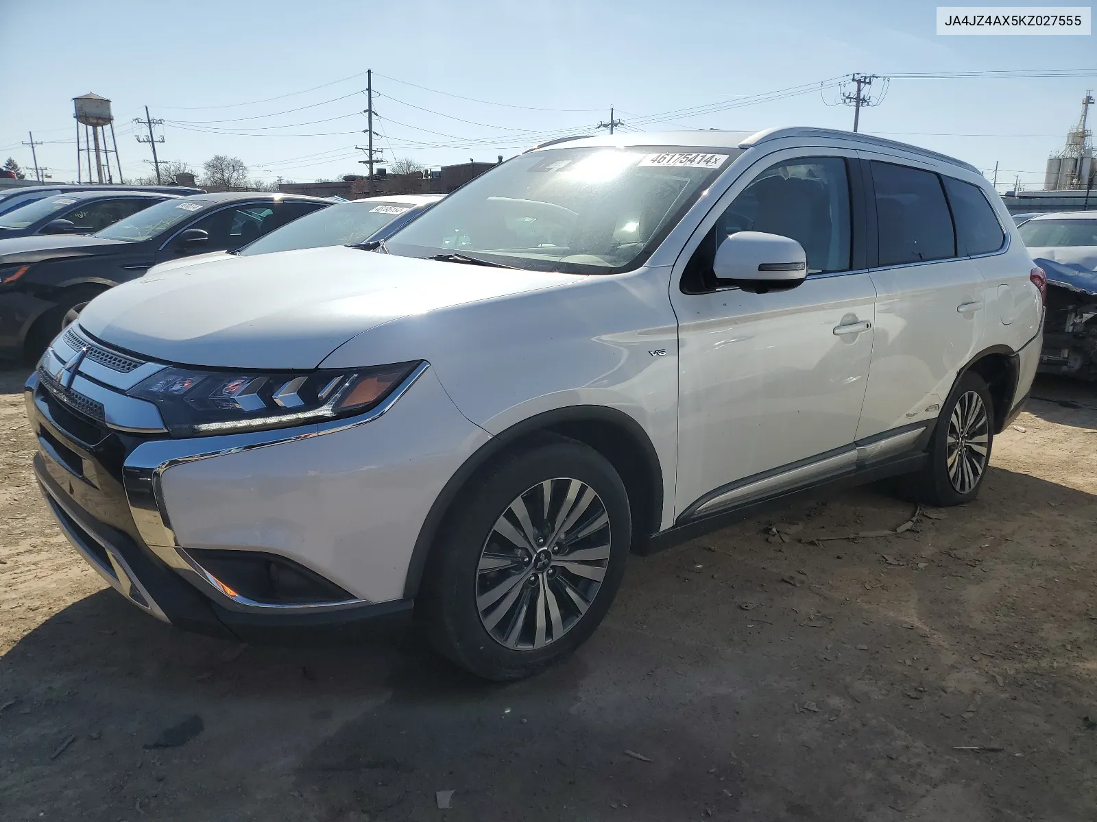 JA4JZ4AX5KZ027555 2019 Mitsubishi Outlander Gt