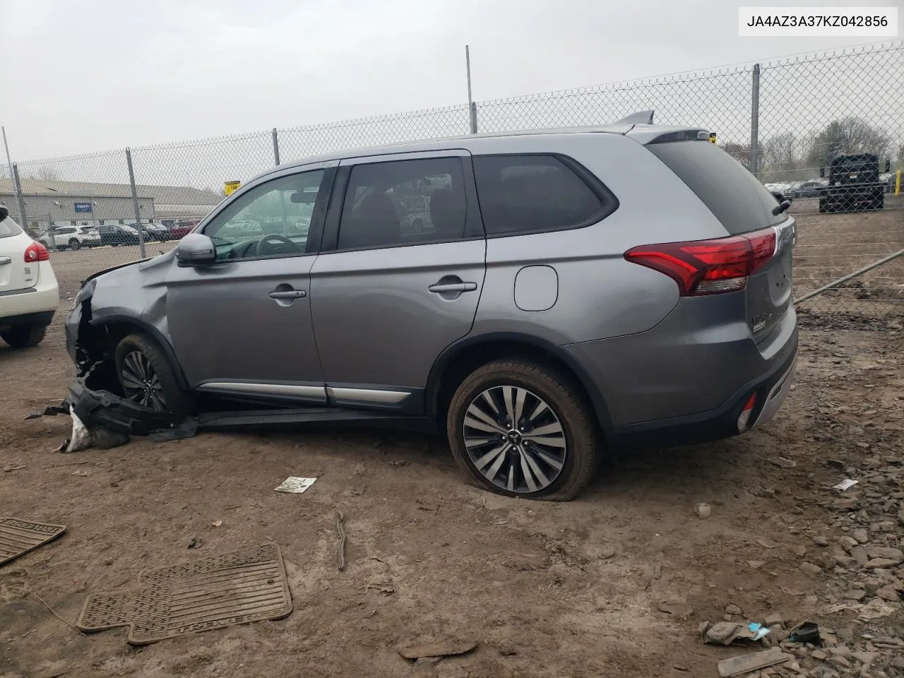 2019 Mitsubishi Outlander Se VIN: JA4AZ3A37KZ042856 Lot: 49466584