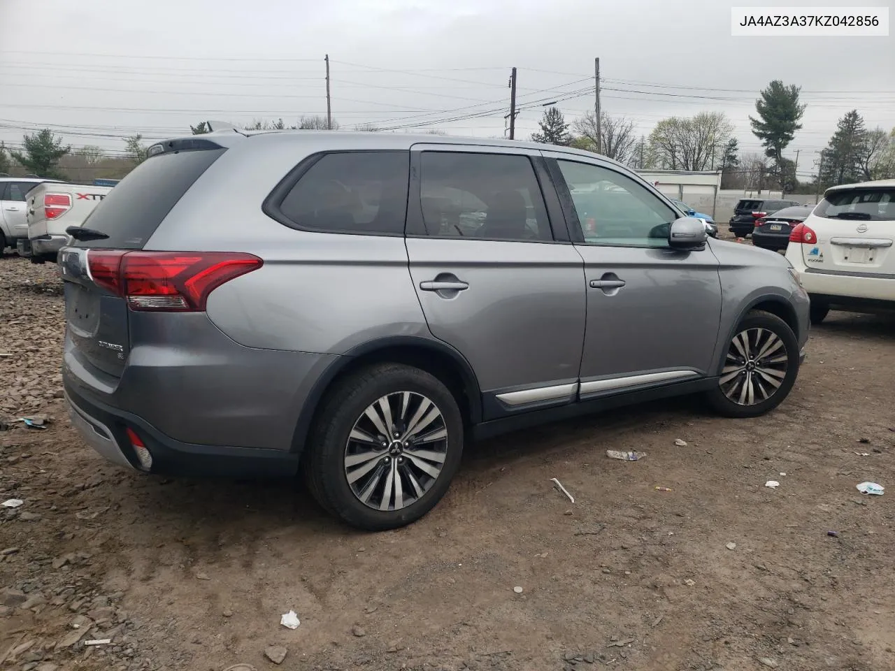 2019 Mitsubishi Outlander Se VIN: JA4AZ3A37KZ042856 Lot: 49466584