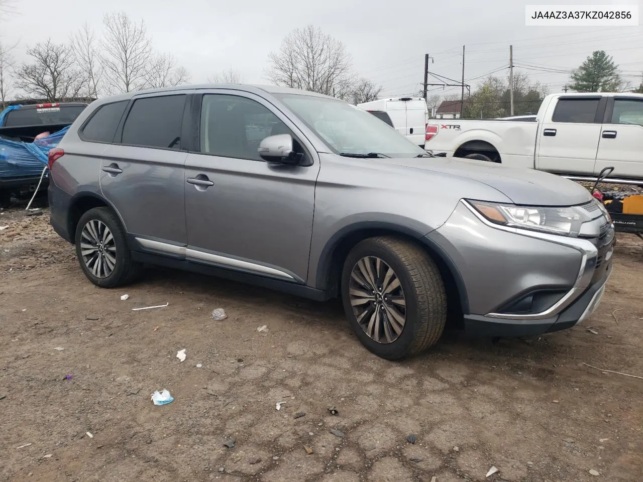 2019 Mitsubishi Outlander Se VIN: JA4AZ3A37KZ042856 Lot: 49466584