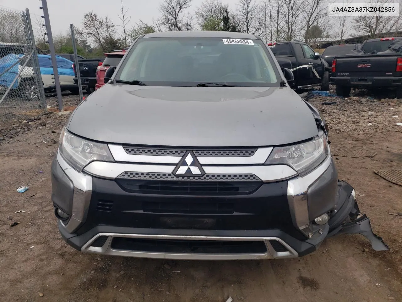 2019 Mitsubishi Outlander Se VIN: JA4AZ3A37KZ042856 Lot: 49466584