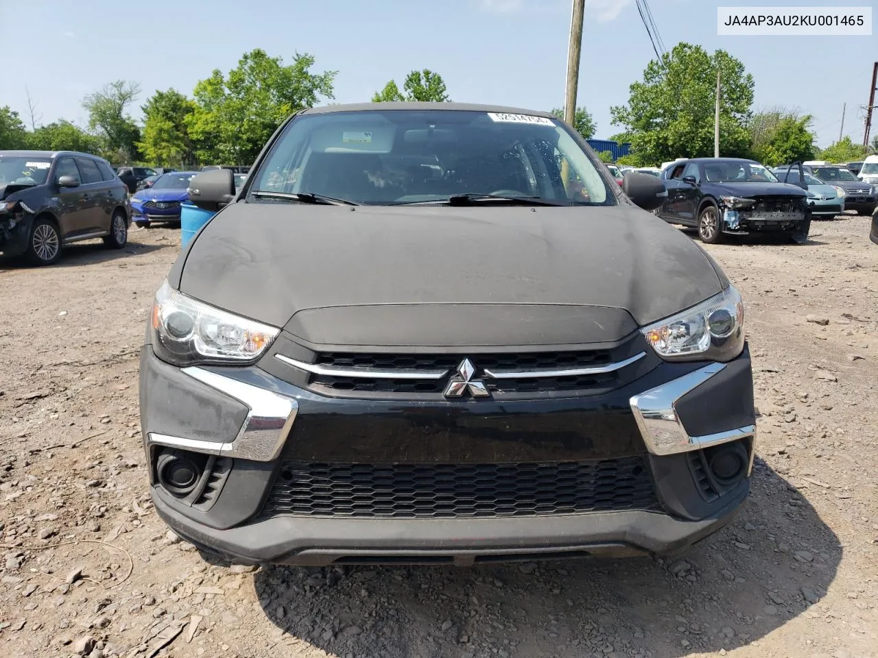 JA4AP3AU2KU001465 2019 Mitsubishi Outlander Sport Es