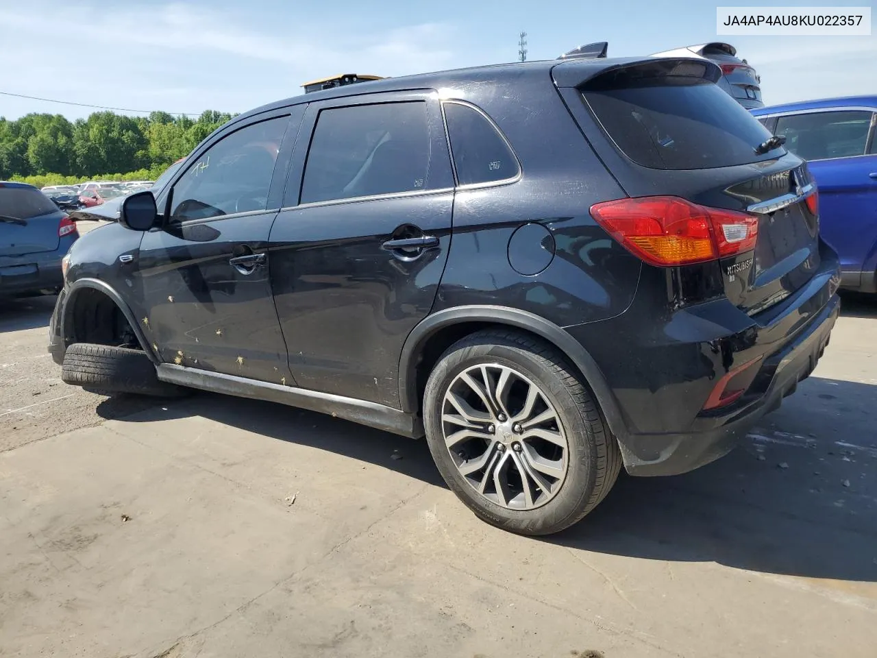 JA4AP4AU8KU022357 2019 Mitsubishi Outlander Sport Se