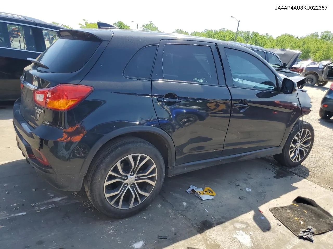 JA4AP4AU8KU022357 2019 Mitsubishi Outlander Sport Se