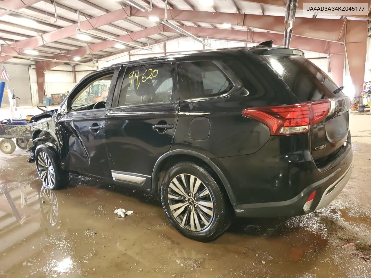 2019 Mitsubishi Outlander Se VIN: JA4AD3A34KZ045177 Lot: 55474044