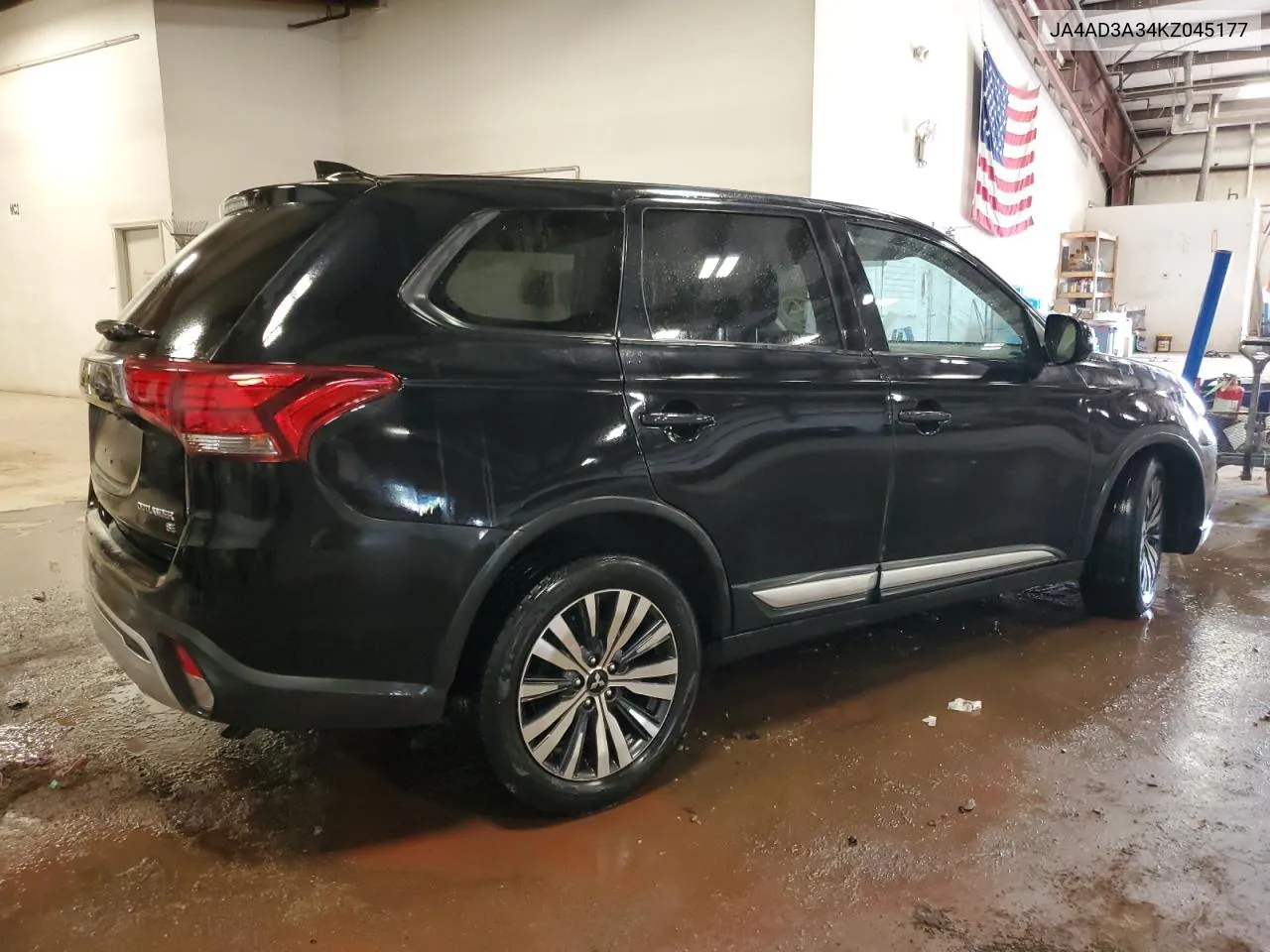 2019 Mitsubishi Outlander Se VIN: JA4AD3A34KZ045177 Lot: 55474044